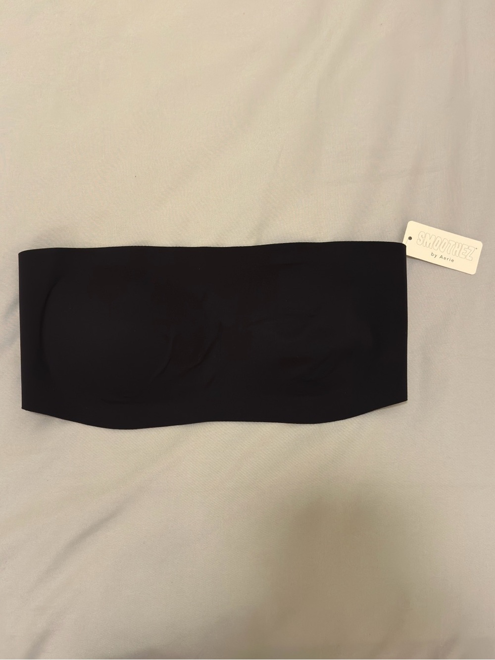 Aerie Smoothez Seamless Strapless Bandeau - Black